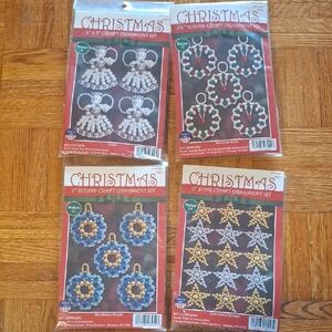 Christmas Craft Ornament Kit Set